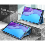 New Moko Case Fits Lenovo Tab M10 Hd 2Nd Gen 10 1 Inch Tb X306X Tb X306F Tablet 2020 Slim Folding Stand Pu Leahter Smart Cover Case With Auto Wake Sle