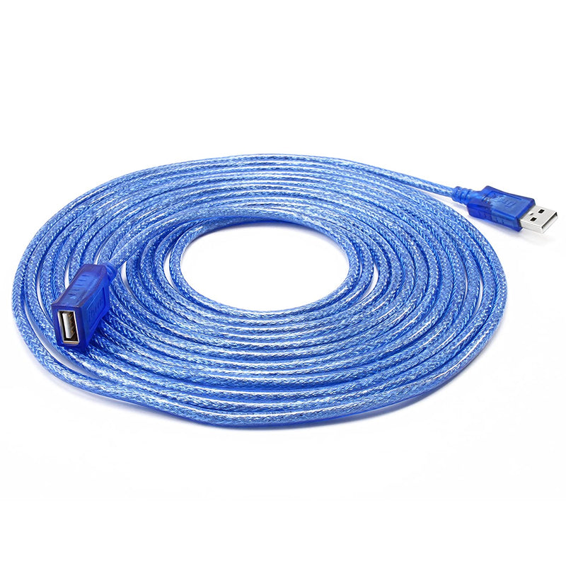 New Dtech 15 Feet Usb 2 0 Extension Cable Usb A Male To A Female Cord 5