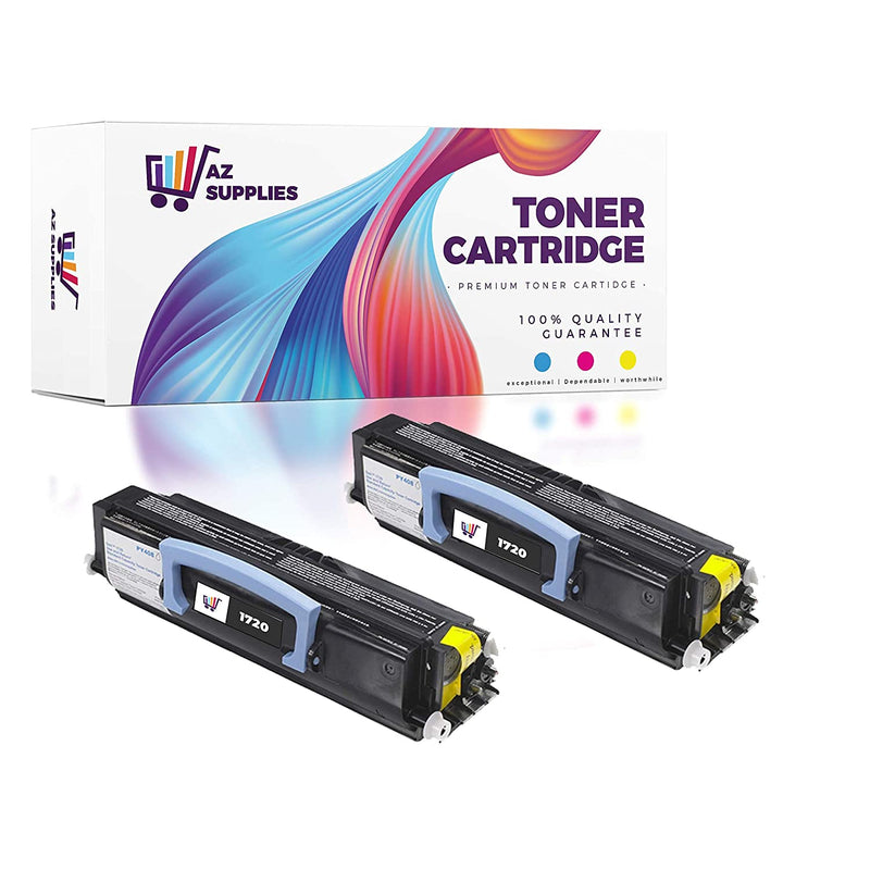 Az Compatible Toner Cartridge Replacement For Dell 1720 1720Dn 2 Pack Black