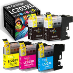 Colorprint Compatible Lc203Xl Ink Cartridge Replacement For Lc203 Xl Lc 203Xl Lc201Xl Work With Mfc J480Dw Mfc J880Dw Mfc J680Dw Mfc J885Dw Mfc J4420Dw Mfc J460