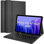 New Procase Galaxy Tab A7 10 4 Inch 2020 Keyboard Case Sm T500 T505 T507 Bundle With Samsung Galaxy Tab A7 10 4 Privacy Screen Protector Model Sm T500