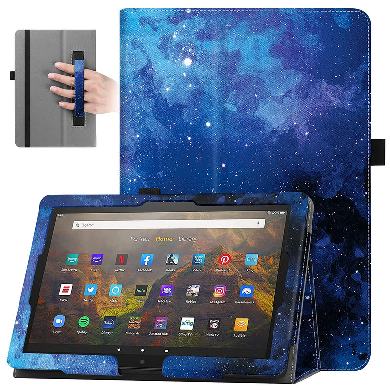 New Folio Case Cover For 10 1 All Fire Hd 10 Fire Hd 10 Plus Tablet 11Th Generation 2021 Release Bluesky