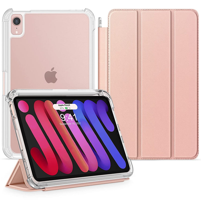 New Case For Ipad Mini 6Th Generation 8 3 Inch 2021 With Pencil Holder Shockproof Protective And Detachable Supports Pencil 2 Chargingauto Sleep Wake
