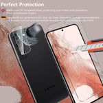 2 2 1 2 Pcs Samsung Galaxy S22 Screen Protector Tempered Glass 2 Pcs Camera Lens Protector With Alignment Tool Fingerprint Compatible Bubble Free Screen Protector Film For Galaxy S22 5G 6 1