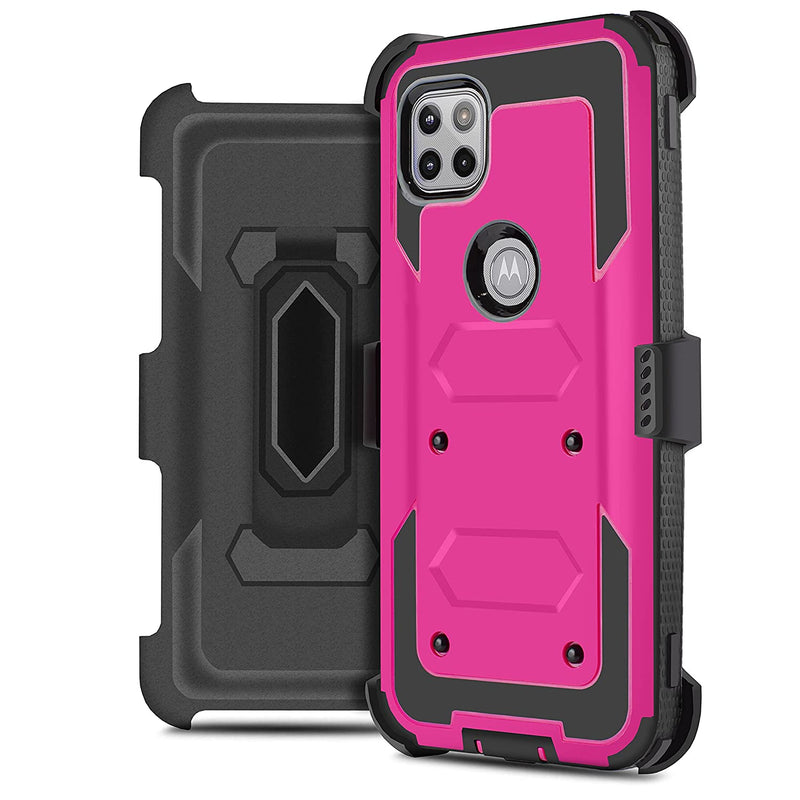 New For Moto One 5G Ace Motorola G 5G Holster Case With Built I