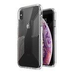 Speck Products Presidio Perfect Clear With Grip Case Compatible With Iphone Xs Max Clear Clear 136476 5085