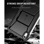 New Ipad Mini 6 Case With Pencil Holder Dual Layer Shockproof Built In Screen Protector Full Body Rugged Kickstand Protective Case For Ipad Mini 6Th Gen