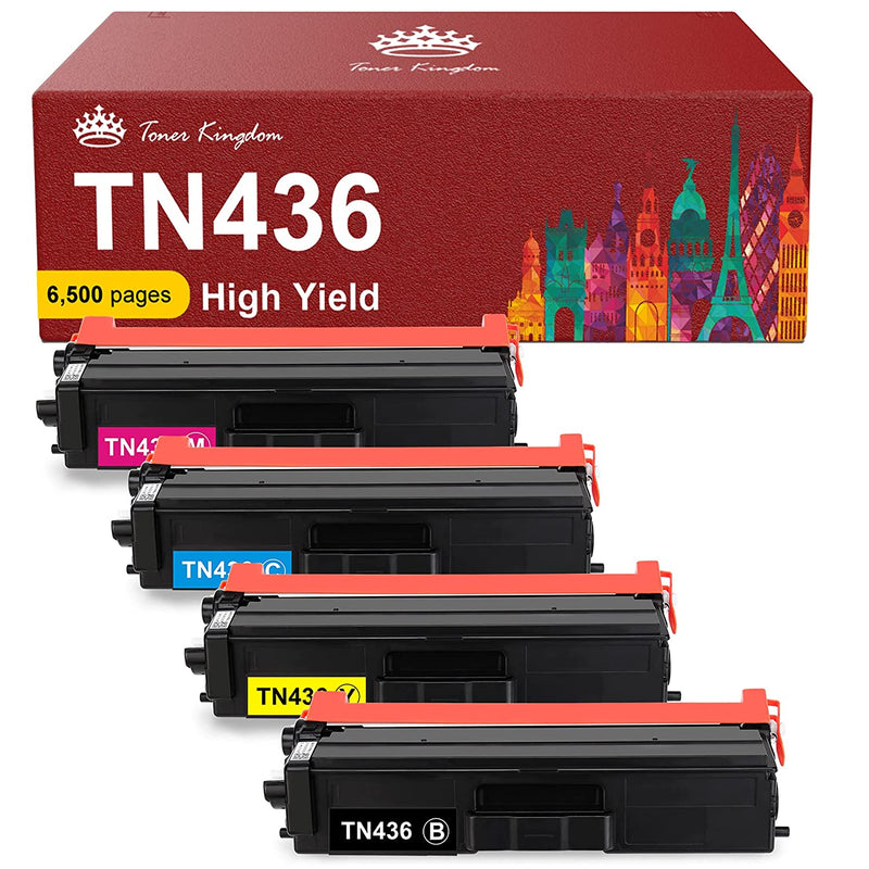 Compatible Toner Cartridge Replacement For Brother Tn 436 Tn436 High Yield Tn433 Tn 433 Tn431 For Brother Hl L8360Cdw Hl L8260Cdw Mfc L8900Cdw Hl L8360Cdwt Mfc