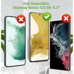Jeywiry 3 3 Pack Screen Protector And Camera Lens Protector Designed For Samsung Galaxy S22 5G 6 1 Hd Tempered Glass 9H Hardness Ultra Clear Protective Film Not Fit Galaxy S22 Plus S22 5G