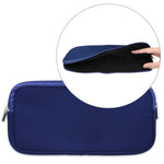Neoprene Pouch Compatible With Apple Magic Keyboard Keyboard Protector Dust Cover With Zipper Dark Blue