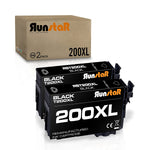 200Xl Black Ink Cartridge Replacement For Epson 200Xl T200Xl Use With Workforce Wf 2540 Wf 2530 Wf 2520 Expression Home Xp 200 Xp 410 Xp 310 Xp 400 Xp 300 Print
