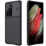New Galaxy S21 Ultra Case With Slide Camera Cover S21 Ultra Slim Thin Poly