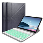 New Wireless Keyboard Ipad Keyboard With Leather Cover Stand Portable Recharageable Bluetooth Keyboard For Ipad Pro Tablet Apple And Any Other Model