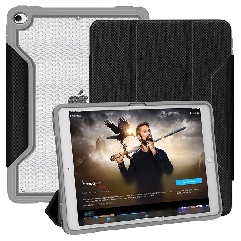Ipad 8Th Generation Case Ipad 7Th Generation Case Ipad 10 2 Case Auto Wake Sleep Hybrid Shockproof Rugged Drop Protection Cover For Ipad 10 2 Inch 7Th 8Th Gen 2019 2020 Release