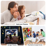 Jinghui YG280 Mini Portable Projector For Kids 1080P Supported