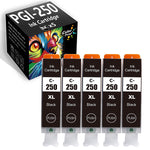 Colorprint Compatible Pgi 250Xl Black Ink Cartridge Replacement For Pgi 250Xl Pgi250Xl Ink Cartridge For Pixma Mg5420 Mg5520 Mg5620 Mg6320 Mg6320 Mg6420 Mg7120