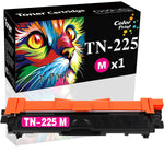 1 Pack Compatible Toner Cartridge Replacement For Tn 225 Tn225 Tn 225M Tn225M Work With Dcp 9020Cdw Hl 3140Cw 3150Cdw 3170Cdw 3180Cdw Mfc 9130Cw 9330Cdw 9340Cdw