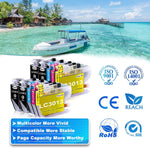 Lc3013 Ink Cartridges Compatible Replacement For Brother Lc3013Xl 3013 Xl Lc3011 Xl Work With Brother Mfc J491Dw Mfc J895Dw Mfc J497Dw Mfc J690Dw Mfc J487Dw