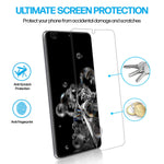 Power Theory Screen Protector Film For Samsung Galaxy S20 Ultra 2 Pack Not Glass Full Cover Case Friendly Flexible Anti Scratch Film