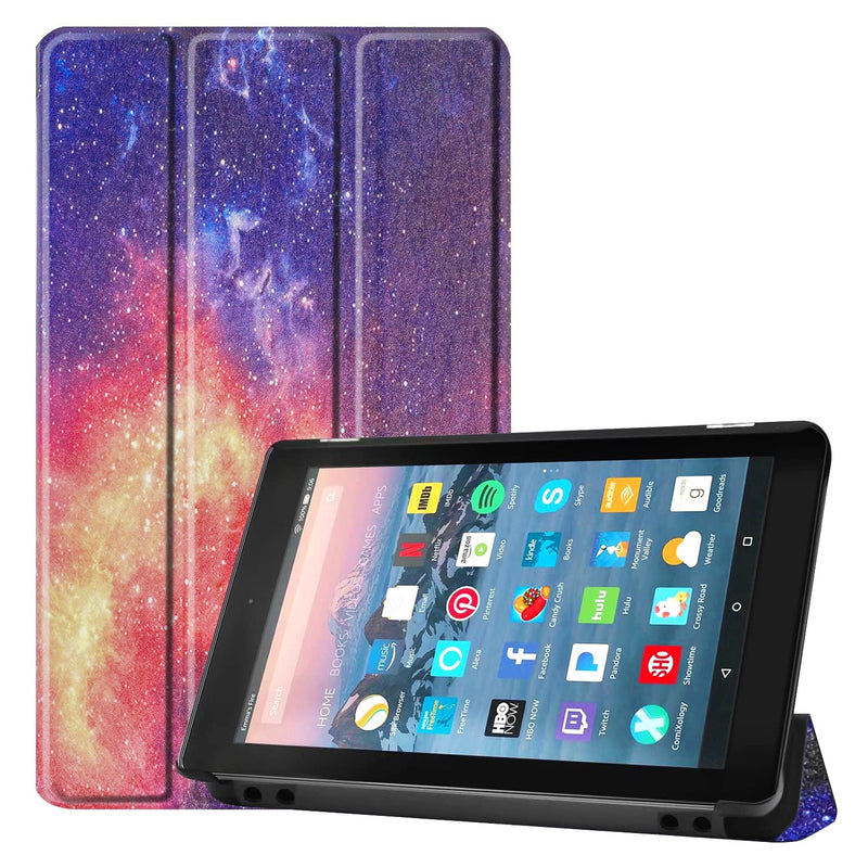 New For Kindie Flre Hd 10 Case 2019 2017 Release 9Th 7Th Generation Pu Leather Smart Cover With Auto Wake Sleep Will Not Fit 11Th Generation 2021 Releas