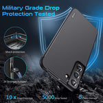 Wsken For Samsung Galaxy S22 Case Military Grade Protection 10Ft Drop Tested Heavy Duty Slim Shockproof Protective Phone Case 6 1 Inch