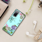 Leto Galaxy S20 Fe Case Flip Folio Leather Wallet Case Cover With Fashion Flower Designs For Girls Women With Card Slots Kickstand Phone Case For Samsung Galaxy S20 Fe Green Floral Garden
