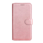 Lemaxelers Galaxy A03S Case Classic Wallet Cover Pu Flip Leather Premium Vogue Business Wallet Case With Kickstand And Card Slots Shockproof Phone Cover For Samsung Galaxy A03S Rose Gold Yyt