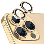 4 Pack Uniqueme Camera Lens Protector Compatible For Iphone 13 Pro Max 6 7 Inch Iphone 13 Pro 6 1 Inch Precise Cutout Bling Camera Cover Circle Tempered Glass Gold