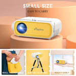 Jinghui YG280 Mini Portable Projector For Kids 1080P Supported