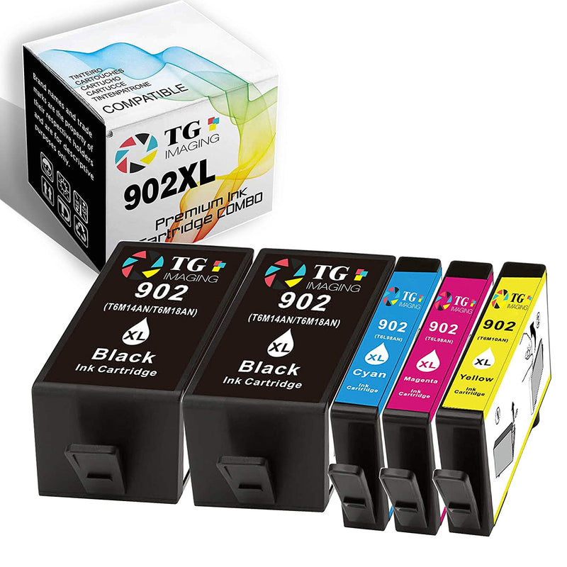Newest Chip Compatible For Hp 902Xl Ink Cartridge 902 2Xb Cym Worked With Officejet 6950 6954 6960 Printer