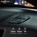Grip Pad Dashboard Cell Phone Holder Dashboard Sticky Pad Technology Works With All Cars And With All Smartphones Black