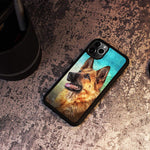 For Iphone 13 Pro Max Durable Protective Soft Back Case Phone Cover Hot12969 German Shepherd Dog 12969