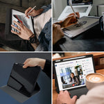 New Case For Ipad Pro 11 Inch With Pencil Holder Support For Autosleep Wake Multi Angle Folding Ipad Case Tpu Material Case For Ipad Pro Third Gen2021