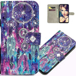 Lemaxelers Galaxy S21 Fe Case Glitter Bling Diamond Cover 3D Creative Pattern Design Pu Leather Flip Wallet Case Magnetic Stand Holder Slot Case For Samsung Galaxy S21 Fe 3D Star Wind Chimes Cy