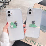 Nititop Compatible With Iphone 11 Case Clear Cute Dinosaur Pretty Design Creative Pattern Girl Women Funny Case For Iphone 11 Play