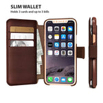 Lupa Iphone 11 Pro Wallet Case Slim Iphone 11 Pro Flip Case With Credit Card Holder Iphone 11 Pro Wallet Case For Women Men Faux Leather I Phone 11 Pro Purse Cases Chocolate Brown