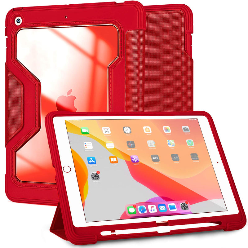 New Ipad 10 2 Case Ipad 9Th 8Th 7Th Generation Case Case For Ipad 10 2 Inch Protective With Pencil Holder Premium Silicone Shockproof Smart Cover Auto