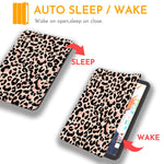 New Ipad Air 5Th 4Th Generation Case With Pencil Holder 2022 2020 Ipad 10 9 Inch Case Leopard Cheetah Ipad Air 5 Case Trifold Protective Shockproof Cover