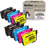 Ink Cartridge Replacement For Epson 220 Xl 220Xl T220 T220Xl 10 Pack To Use With Workforce Wf 2750 Wf 2630 Wf 2650 Wf 2760 Wf 2660 Expression Xp 420 Xp 320 Xp 4
