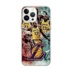 Compatible With Iphone 12 Pro Max Case Clear Case Shockproof Slim Fit Tpu Cover Protective Phone Case Los Angeles Lebron 2