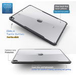 New Ipad Pro Air 3 10 5 Inch Ultra Slim Clear Case Flexible Tpu Bumper Absorbs Shock Thin Lightweight Black