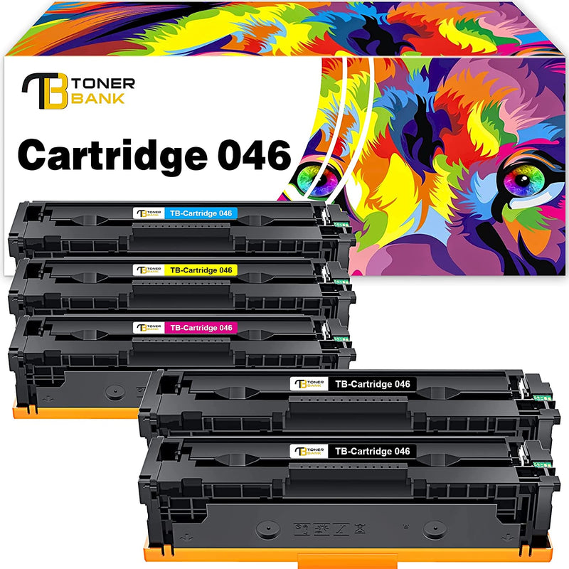Compatible Toner Cartridge Replacement For Canon 046 046H Crg 046 Color Imageclass Mf733Cdw Mf731Cdw Mf733 Mf735Cdw Lbp654Cdw Printer Ink Black Cyan Magenta Ye