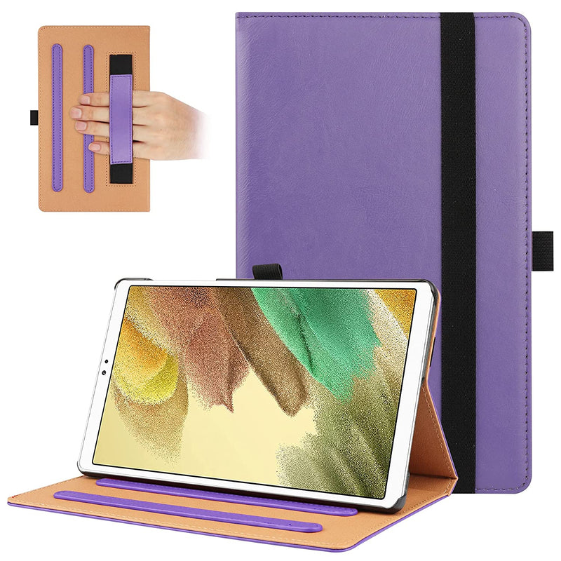 New Galaxy Tab A7 Lite 8 7 2021 Book Folio Case Multi Viewing Angels Stand Case With Handstrap For Samsung Galaxy Tab A7 Lite 8 7 2021 Sm T220 T225 T22