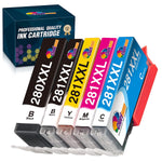 Compatible 280Xxl 281Xxl Ink Replacement For Canon Pgi 280Xxl Cli 281Xxl Ink Cartridges For Pixma Tr7520 Tr8520 Ts6120 Ts6220 Ts8120 Ts8220 Ts9120 Ts9521C Print