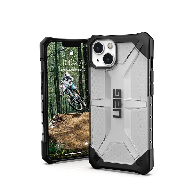 Urban Armor Gear Uag Designed For Iphone 13 Case 6 1 Inch Screen Rugged Lightweight Slim Shockproof Transparent Plasma Protective Cover Ice