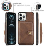 Qltypri Case For Samsung Galaxy S20 Premium Pu Leather Wallet Case With Credit Card Holder Magnetic Detachable Card Slot Kickstand Durable Shockproof Fit Car Mount Cover For Samsung S20 Brown