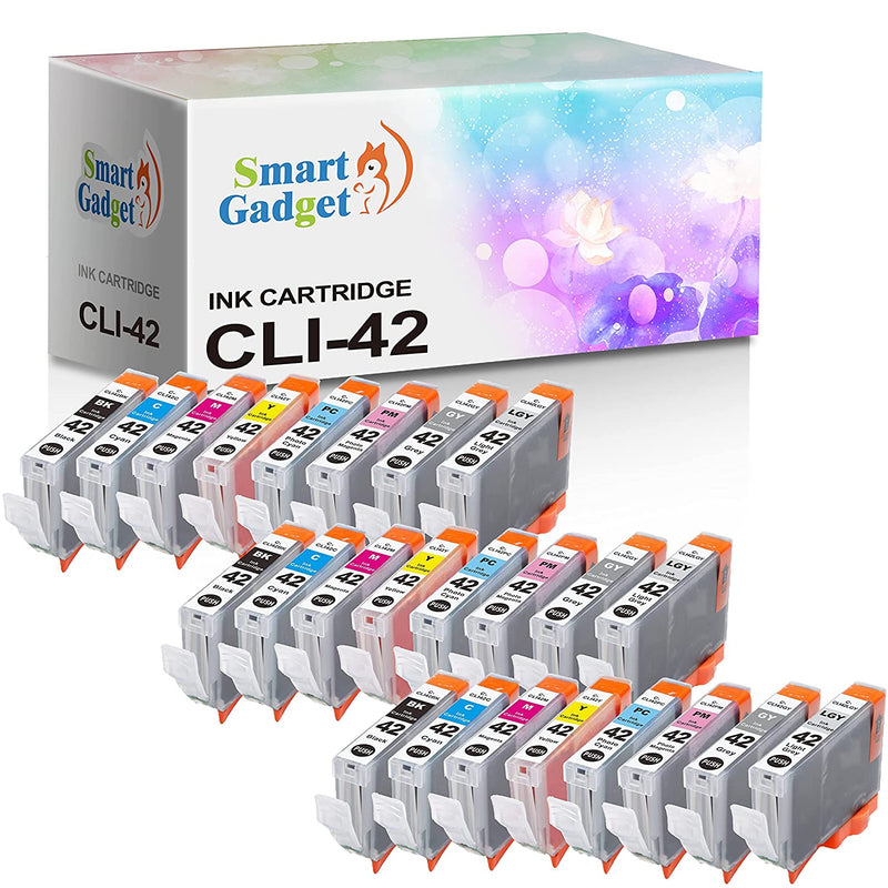 3 X 8 Colour Pack Compatible Ink Cartridge Replacement Cli42 Cli 42 Cli 42 Use With Pixma Pro 100 Pro 100S Pro 100 Printers