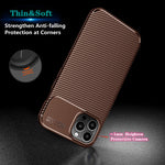 Kaijia New Leather Case Designed For Apple Iphone 13 Promax 6 7 Inch 2021 Released Aesthetic Luxurious Trendy Thin Soft Comfortable Waterproof Shockproof Scratchproof Anti Slip Protective Coverbrown