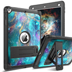 New Ipad Air 2 Case Ipad 6Th 5Th Generation Case Ipad 9 7 2018 2017 Case Ipad Pro 9 7 Case Glow In The Dark 3 In 1 Shockproof Kickstand Protective Gir