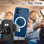 Galvanox Magsafe Compatible Iphone 13 12 Pro Max Car Mount Vent Holder Magnetic Wireless Charging